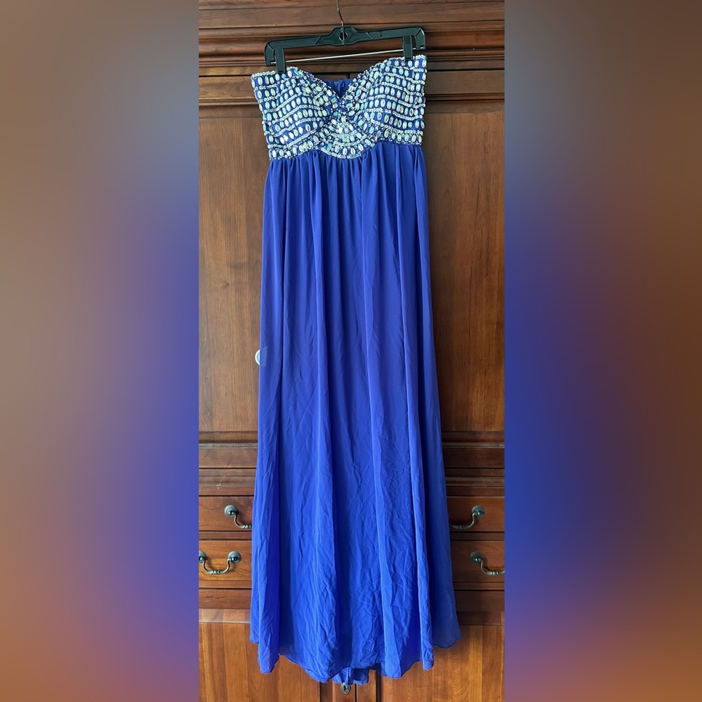 Sequin Hearts Gown